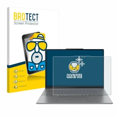 Afbeelding van BROTECT Screenprotector voor Lenovo Yoga Slim 7i Gen 10 14&quot; Aura Edition Folie Beschermfolie matte
