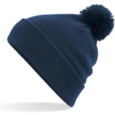 Afbeelding van Senvi Original Pom Beanie Blauw (One size fits all)