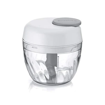Afbeelding van Guzzini Kitchen Active Design, CHOP&amp;STORE, Handmatige groenteknipper Wit, Ø 11,5 x h11 cm, 360 cc 17060011