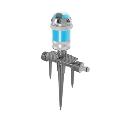 Afbeelding van Cellfast POWER IDEAL Sectionale Sproeier, 6 functies, Straalregeling, Sproeigebied tot 346 m2, Blauw