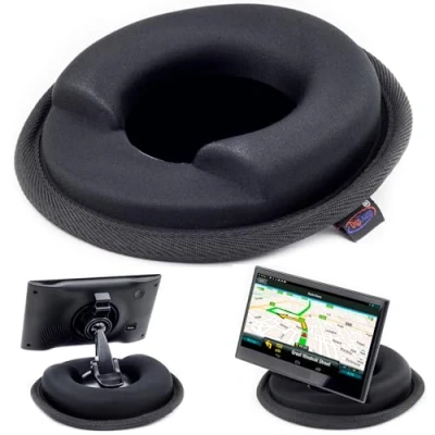 Afbeelding van Digicharge Anti Slip Auto Dashboard Zitzak Kussen Houder Mount Voor TomTom Go PREMIUM Basic Essential 6200 5200 520 620 61 51 Start Via 62 52 Trucker 6000 5000 Camper 5 &#039;&#039;6&#039;&#039; GPS Sat Nav