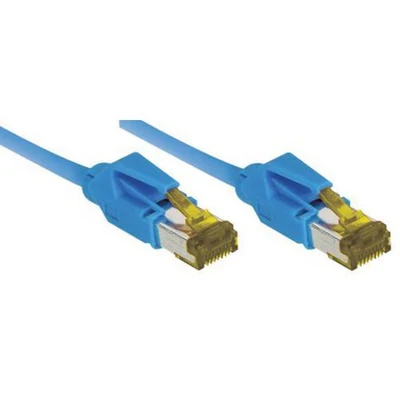 Afbeelding van Netwerksnoer RJ45 op Kabel CAT 7 S/FTP LSOH SNG blauw 0.3 m