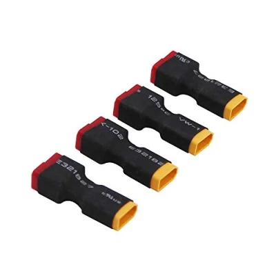 Afbeelding van OliRC 4pcs Male XT30 XT 30 to Female T Plug Deans Style Connector Adapter(C149 4)