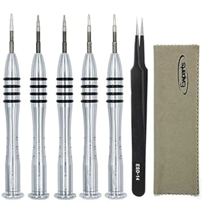 Afbeelding van Ewparts 7 delige schroevendraaierset voor MacBook Air Pentalobe schroevendraaier Pro en Retina, mobiele telefoon reparatie gereedschapsset