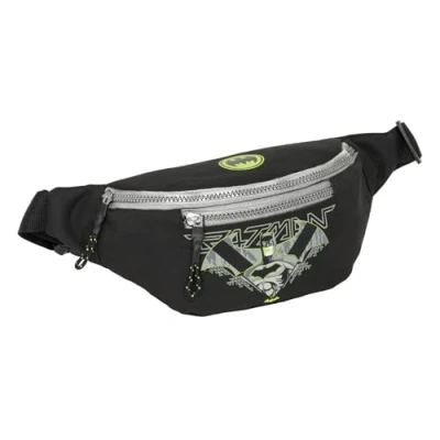 Afbeelding van Heuptas Batman Game over Zwart 23 x 12 9 cm