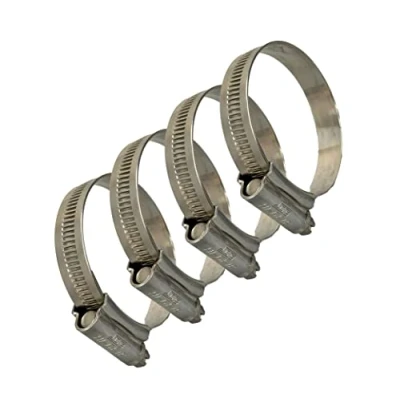 Afbeelding van JCS® Hi Grip RVS slangklemmen clips Marine grade, 17 25mm x4