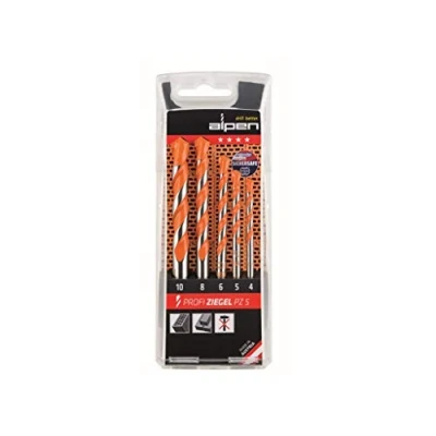 Afbeelding van Alpen 200705100 Steenboorset 5 delig 4 mm, 6 8 10 mm Cilinderschacht 1 set(s)