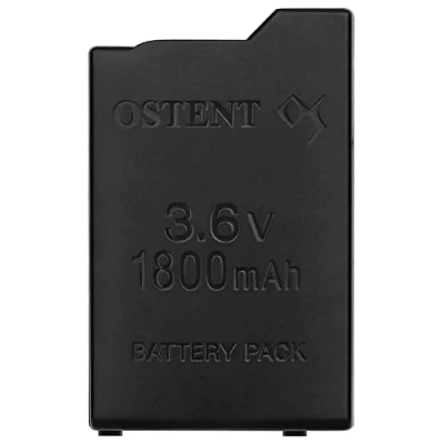 Afbeelding van OSTENT 1800 mAh, 3,6 V, vervanging van de oplaadbare lithium ion batterij, compatibel met Sony PSP 1000 110 console