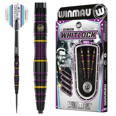 Afbeelding van WINMAU Simon Whitlock Pro Series: 85% Steeltip Tungsten Dartpijlen Professioneel 25g