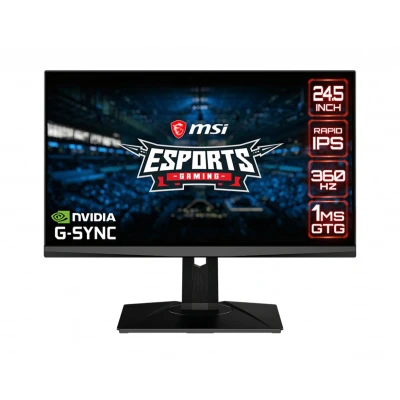 Afbeelding van MSI Oculux NXG253R Full HD IPS 360Hz Gaming Monitor 25 Inch