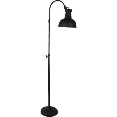 Afbeelding van Clayre &amp; Eef Zwarte Vloerlamp 59*27*189 cm E27/max 1*60W 5LMP341Z