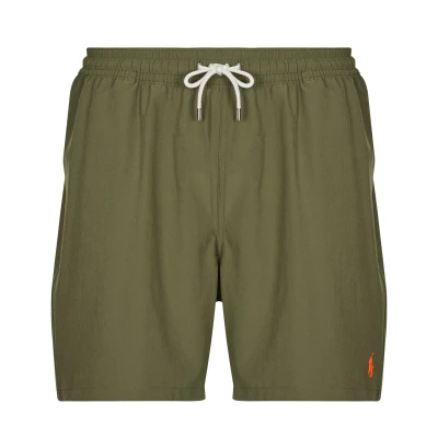 Afbeelding van Polo Ralph Lauren 5.75 INCH Traveler Classic SWIM Trunk Zwemshorts, Heren, Maat: Small, New olive