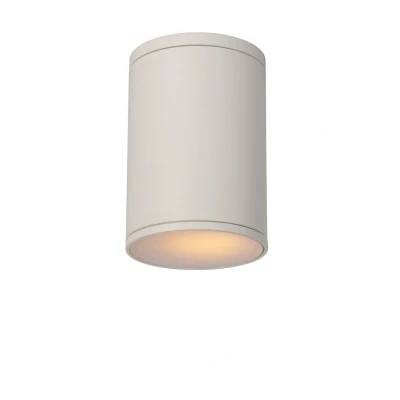 Afbeelding van Lucide TUBIX Plafondspot Buiten Ø 10,8 cm 1xE27 IP54 Wit