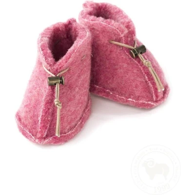 Afbeelding van Alwero babyslof Emo Roze 6 12 mnd