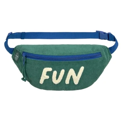 Afbeelding van LÄSSIG Little Mini heuptasje Koordbende Leuk, Groen