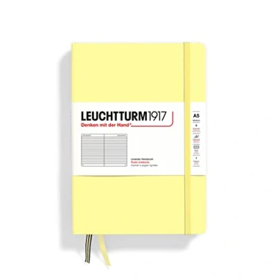 Afbeelding van LEUCHTTURM1917 365486 notebook medium (A5), hardcover, 251 genummerde pagina&#039;s, Vanille, gelinieerd