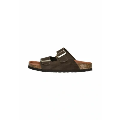 Afbeelding van Cosmos Comfort Muiltjes dunkelbraun, Dames, Maat: 38, Dunkelbraun Leer