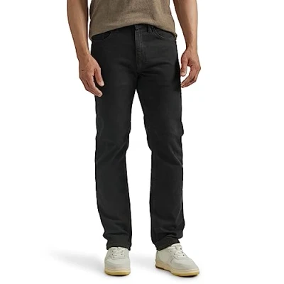 Afbeelding van Wrangler Heren retro slim fit rechte pijpen jeans, zwart, 32W x 32L