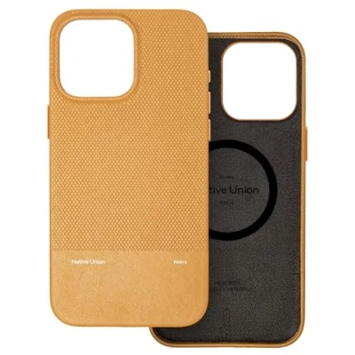Afbeelding van Native Union (Re) Classic Hoesje 3.0 MagSafe, Gerecyclede Materialen 6ft Valbescherming voor iPhone 16 Pro Max (Kraft)
