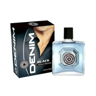 Afbeelding van 4x Denim Aftershave Men Black met mysterieuze geur 100 ml