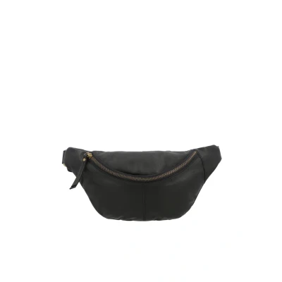 Afbeelding van Gusti Leder Cillian Heuptas, Maat: One Size, Schwarz schafsleder