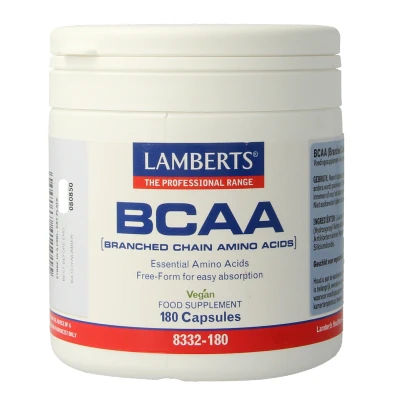 Afbeelding van Lamberts BCAA Complex 180 capsules