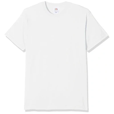 Afbeelding van Fruit of the Loom Originele T shirt voor heren (verpakking van 3), Kleur: wit, L