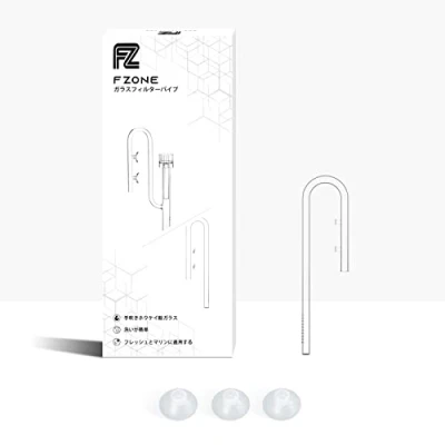 Afbeelding van FZONE Aquarium Glas Lelie Pijp Inflow Met Zuigingen Voor Plant En Marine Filter 12/16mm (1/2 &#039;&#039;ID) Tubing