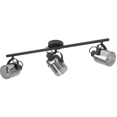 Afbeelding van EGLO Berregas Spot   E27   77,5 cm   Zwart/Grijs