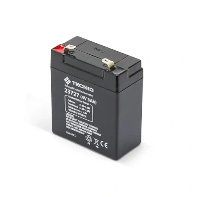 Afbeelding van Velamp 23727 Oplaadbare loodbatterij 4v 3ah. Faston bindingen