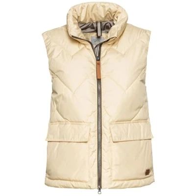 Afbeelding van camel active Bodywarmer, Dames, Maat: 38, Vanilla
