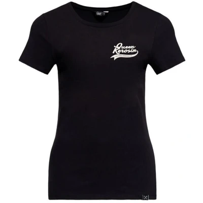 Afbeelding van Queen Kerosin Bakersfield T shirt Dames zwart M