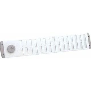 Afbeelding van Nedco Bold Line schuifrooster alum. 500 x 90 mm wit