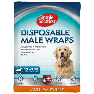 Afbeelding van Simple Solution Wegwerp Plasband Reu LARGE 12 STUKS Taille: 10 17 en 25 43 cm (386068)