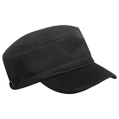 Afbeelding van TOSKATOK Klassieke Leger Militaire Combat Cap, Zwart, One size
