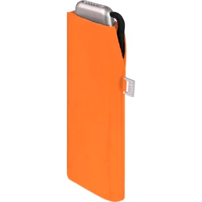 Afbeelding van Doppler Zakparaplu Carbonstaal Slim Uni handig formaat vederlicht 22 cm, Fruity Oranje, 90 cm