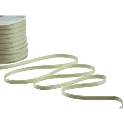 Afbeelding van Furlanis Dubbel satijnen lint, Italiaanse stof salie, 6 mm x 25 m