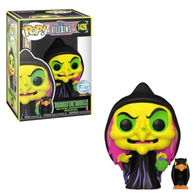 Afbeelding van Funko Pop! Disney: Sneeuwwitje Heks met raaf (BLKLT)(Exc), Vinylfiguur om te verzamelen 76719