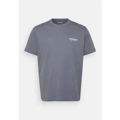 Afbeelding van Jack &amp; Jones Jorislington TYPE TEE CREW NECK Tshirt print, Heren, Maat: 5XL, Stormy weather