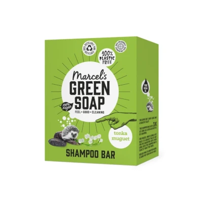 Afbeelding van Marcel&#039;s Gr Soap Shampoo Bar Tonka &amp; Muguet, 90 gram