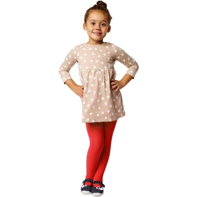 Afbeelding van Merry Style WL 010 Kinderen Panty 60 DEN Microvezel Meisjes Polyamide Rood 104 110