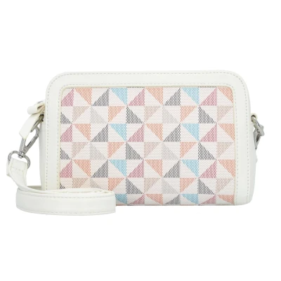 Afbeelding van Gabor Schoudertas Meria Camera Bag Printed Rose Crème