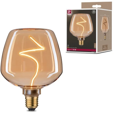 Afbeelding van Paulmann 29239 LED lamp E27 Globe 4 W Barnsteen (Ø x h) 123 mm 163 1 stuk(s)