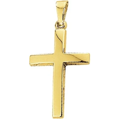 Afbeelding van Trendjuwelier huiscollectie Gouden bedel kruis