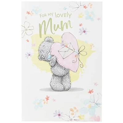Afbeelding van Me To You Mamma verjaardag getatoeëerde teddybeer verjaardagskaart, wit, 153 mm x 230 mm, ASM01170