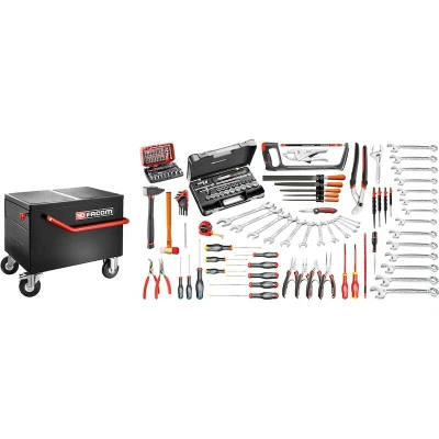 Afbeelding van Facom set cm.120a met gereedschapskist 2092a 2092.M120A