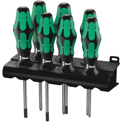 Afbeelding van Wera schroevendraaierset 7 delig (PH, PZ, SL, TX)