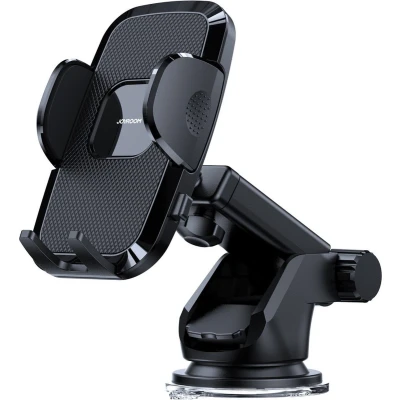 Afbeelding van Joyroom Auto Telefoonhouder met Telescopisch Uitschuifbare Arm voor Dashboard en Voorruit Zwart