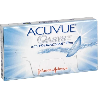 Afbeelding van 2.00 ACUVUE® OASYS with HYDRACLEAR® PLUS 6 pack Weeklenzen BC 8.40 Contactlenzen