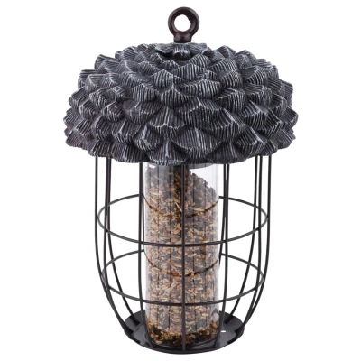 Afbeelding van Best For Birds Voedersilo Eikel Voersilo Bruin